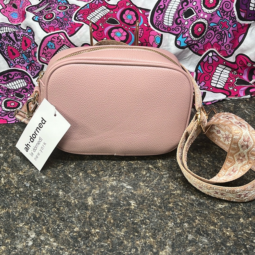 Ah-dorned NWT Pink Crossbody